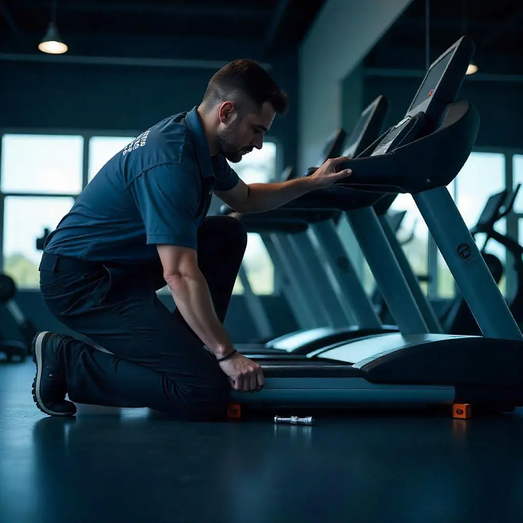 Reparando Corredora para gimnasio